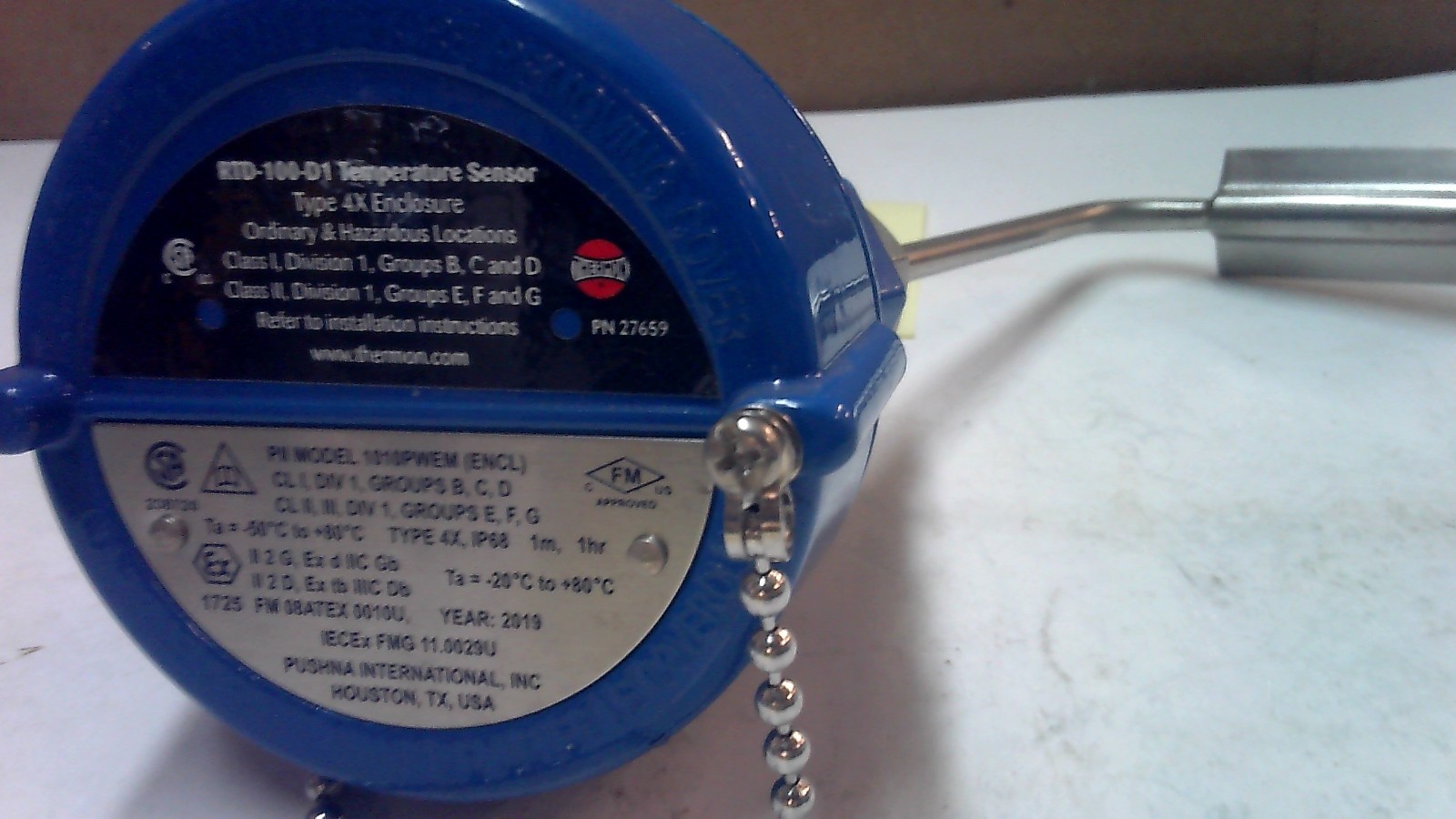 RTD-100-D1 TEMPERATURE SENSOR