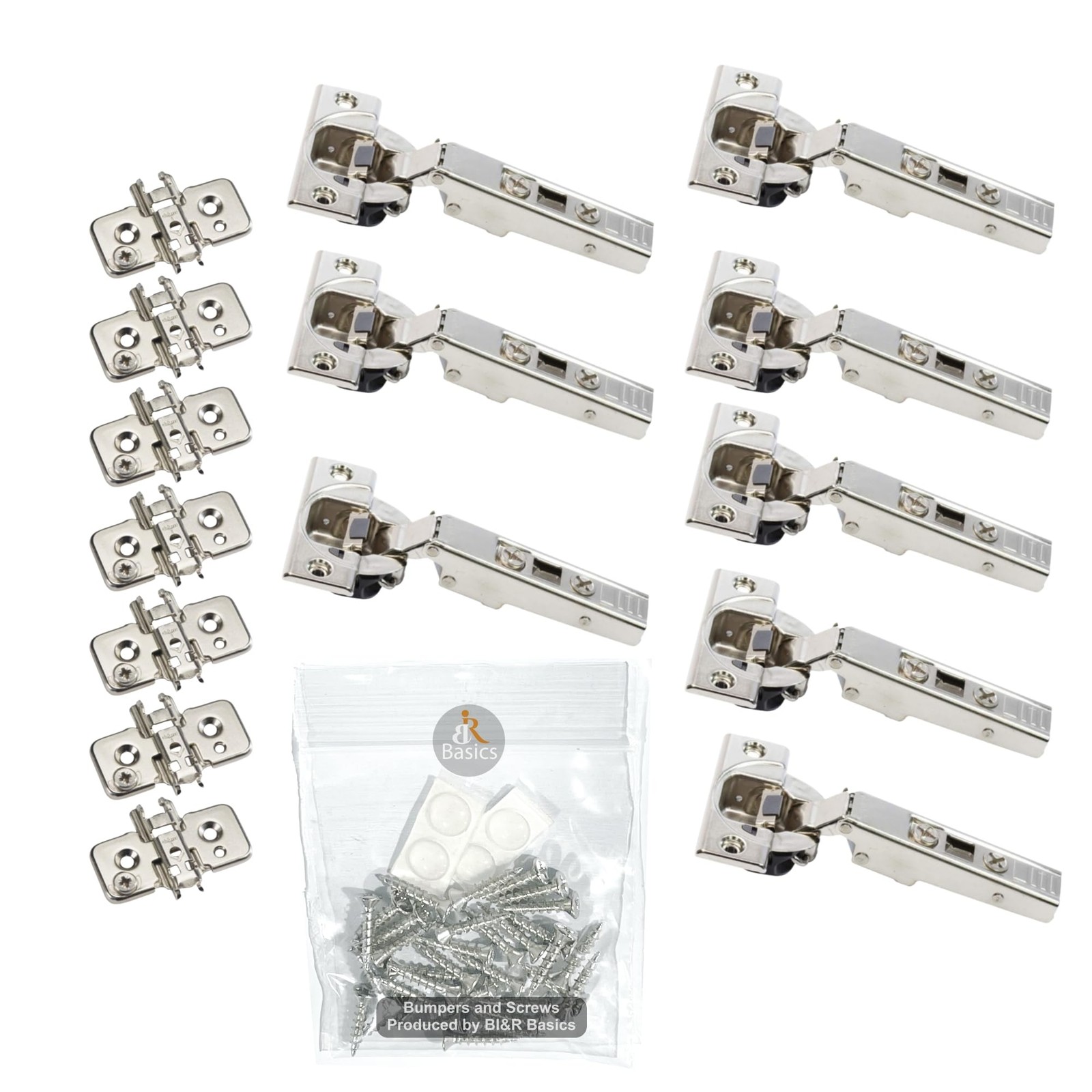 110 Degree Soft Close Hinges - Full Overlay Soft Close Frameless Application ...