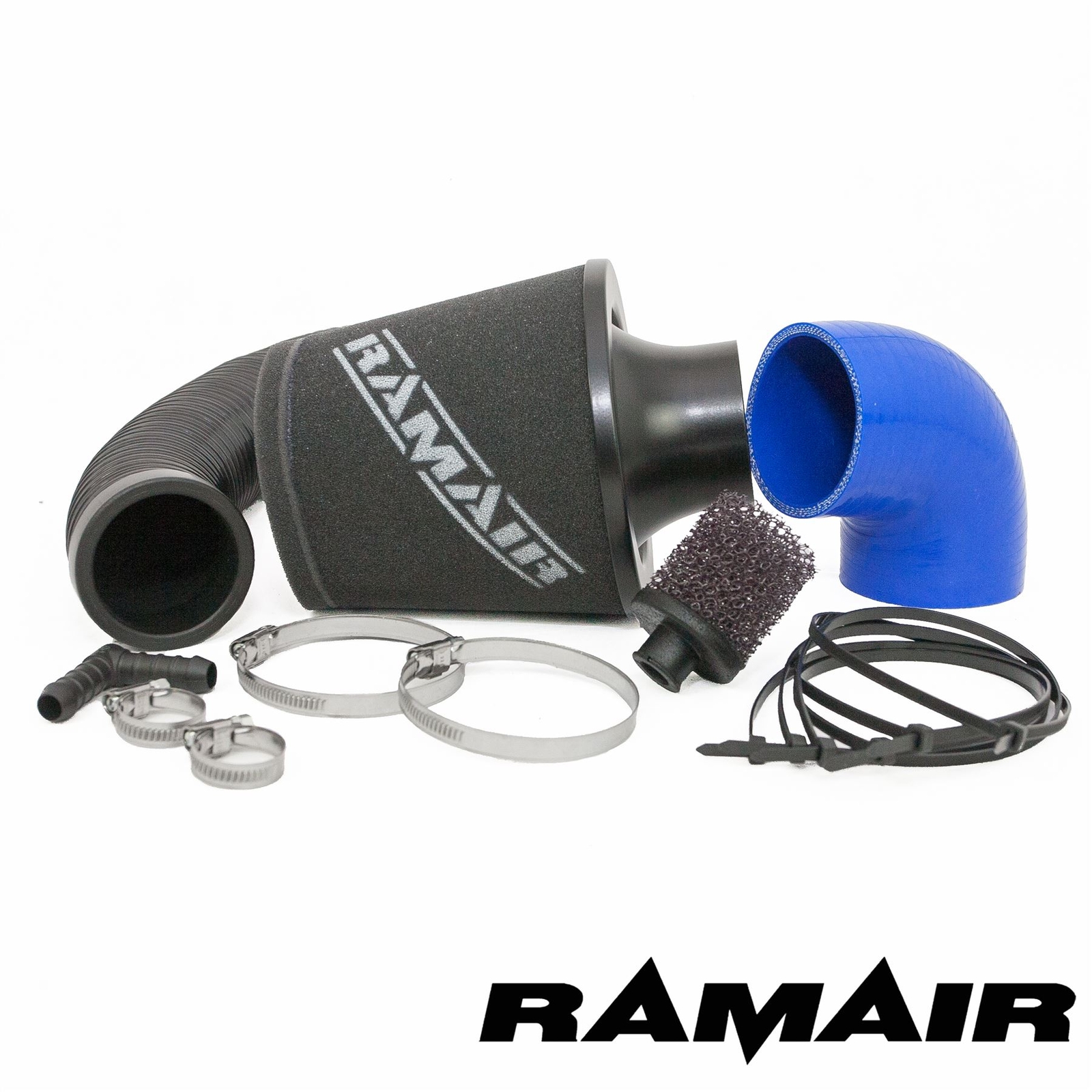 Ramair Performance Induction Intake Air Filter Kit for Ford Fiesta ST150 - Blue