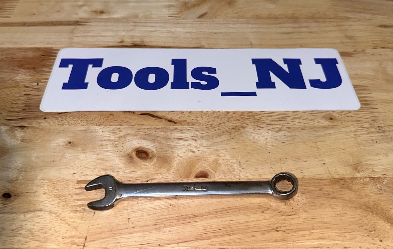 Vintage Snap On USA OEXM11 11mm 12pt Short Combo Combination Box/Open End Wrench