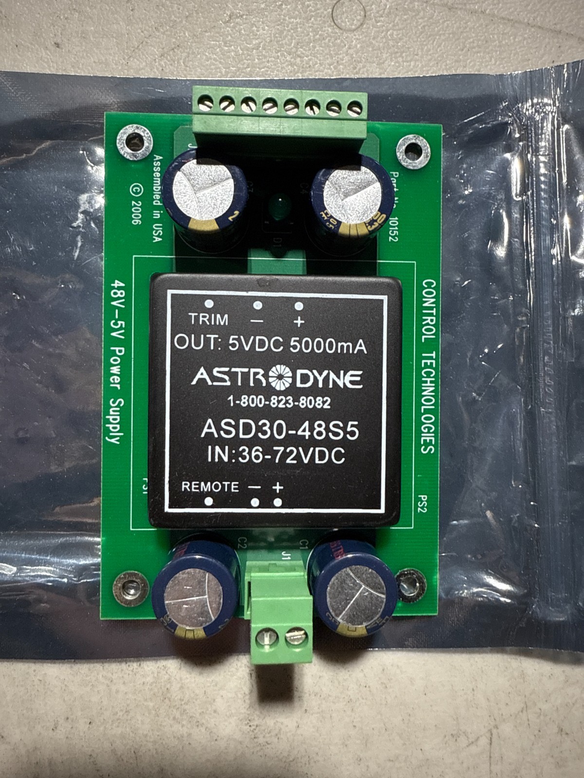 Control Technologies 10152 Circuit Board CTI 10152 Controller PCB
