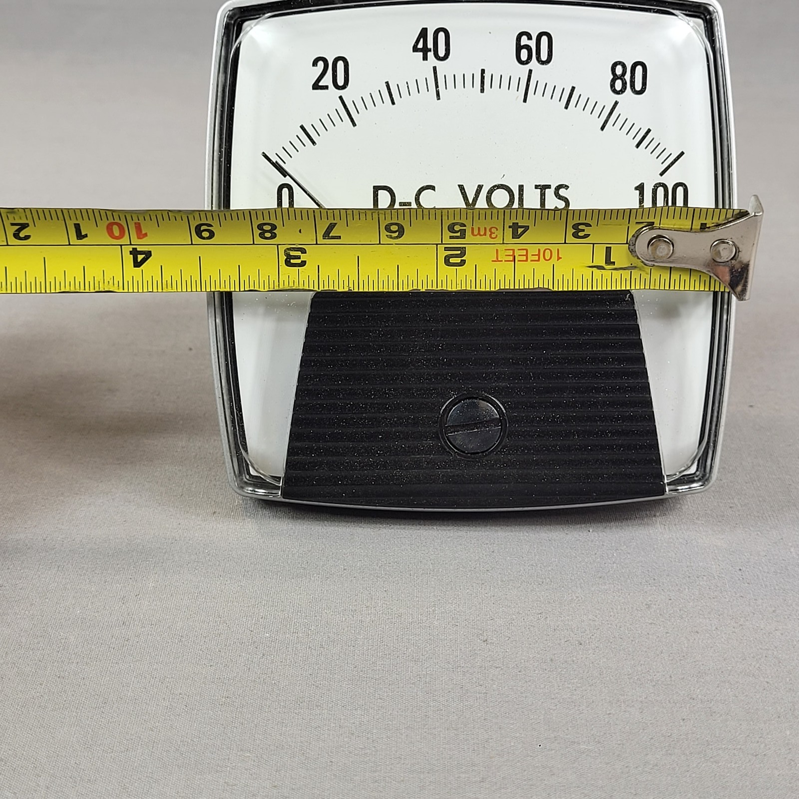 General Electric GE DC Voltmeter 0-100V Analog Panel Meter 162011PKPK