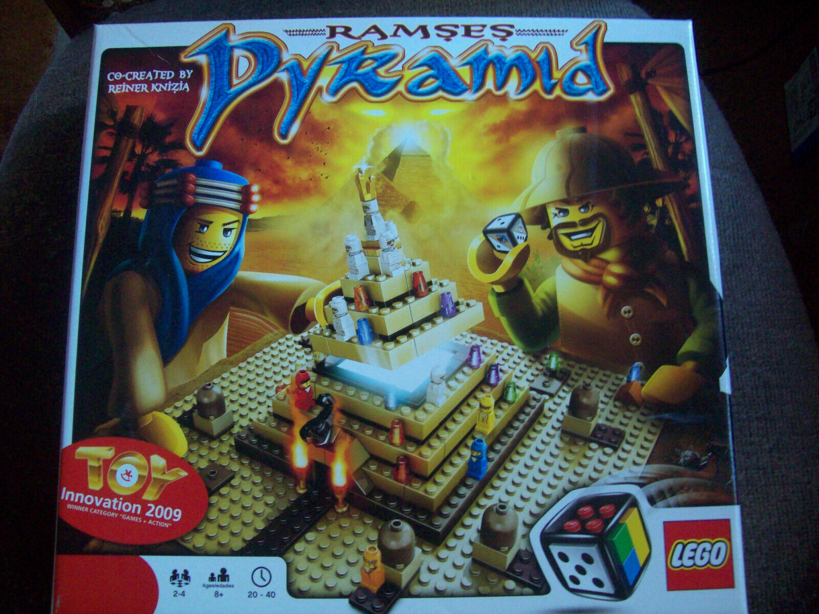 LEGO GEAR GAME SET # 3843 RAMSES PYRAMID