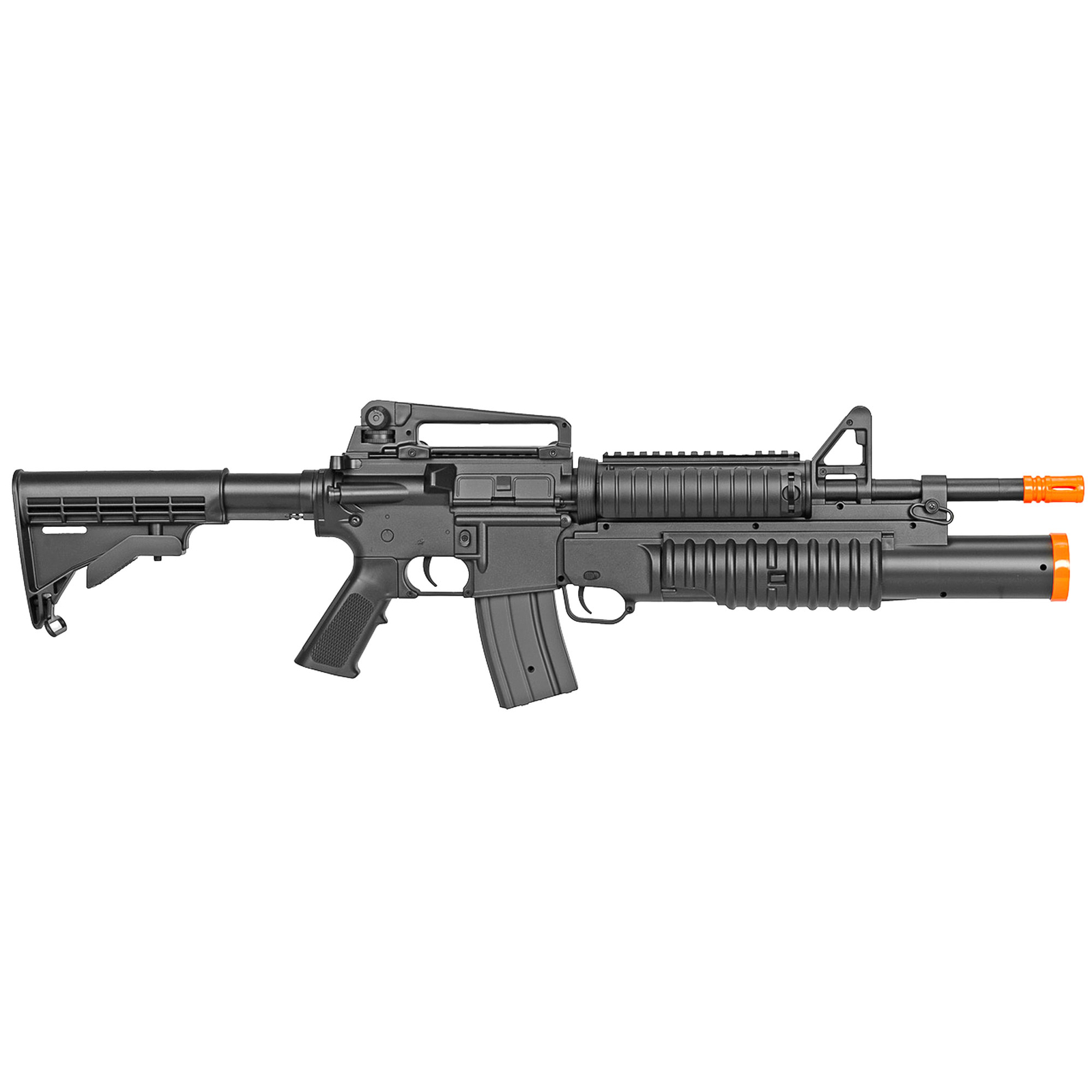 BBTac Airsoft Gun Electric Rifle Full Auto M813 AEG w/ Launcher