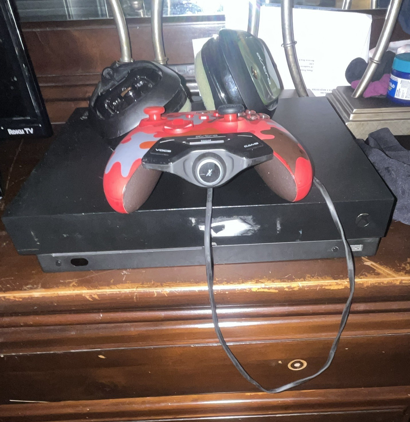 Microsoft Xbox One X Console w/ Astro Headset, MixAmp & Controller
