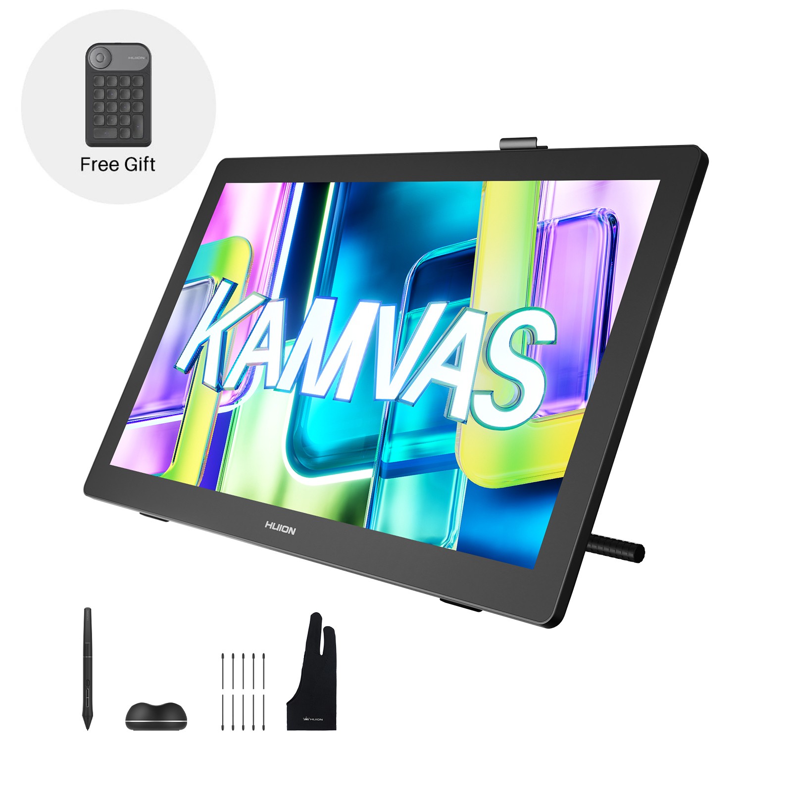 Huion Kamvas 22 Gen 3 21.5” Art Drawing Tablet with Screen 2.5K QHD Pentech 4.0