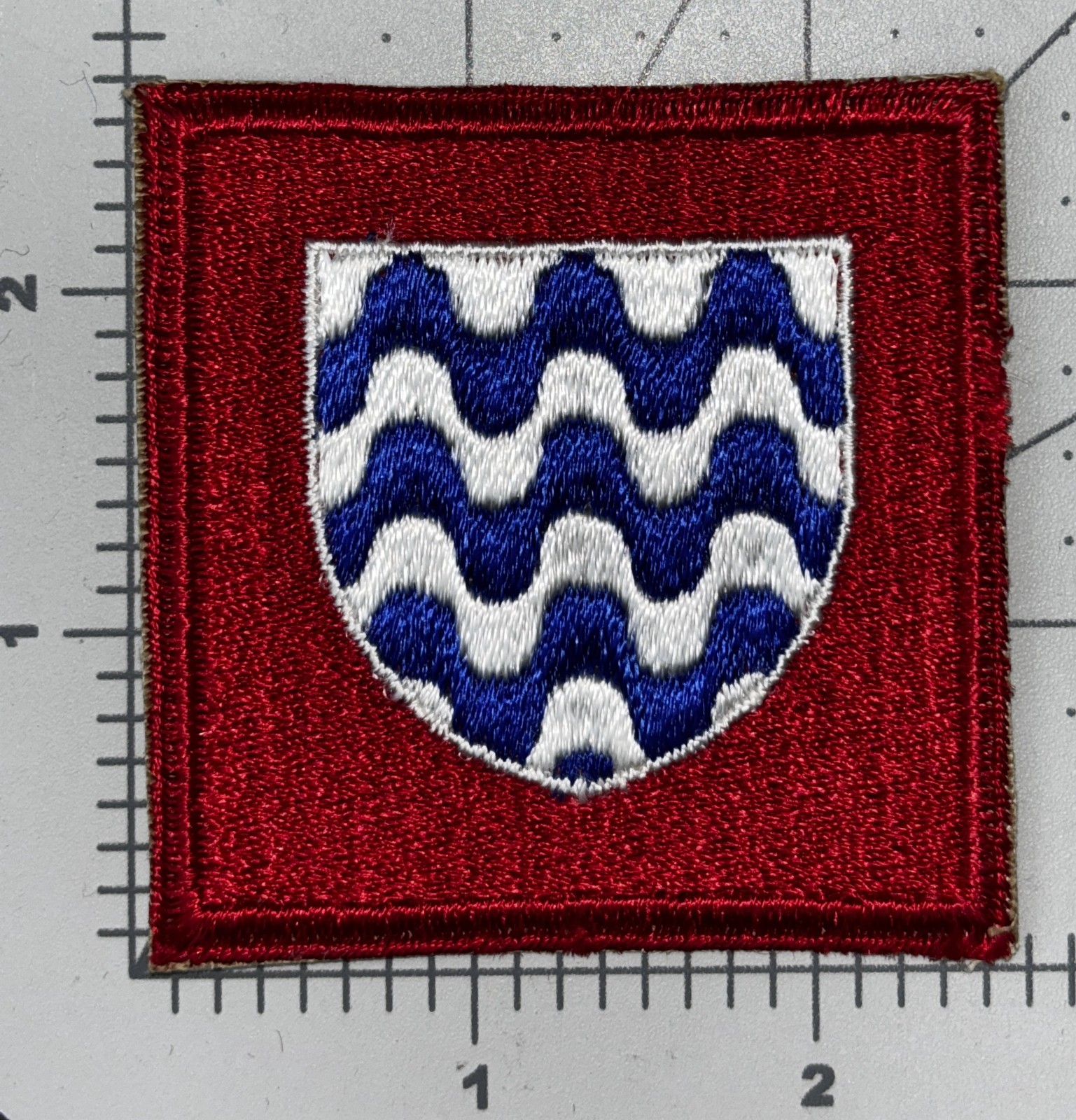 WW 2 US Army 15th Army Group Patch Inv# K8897 Variation 1