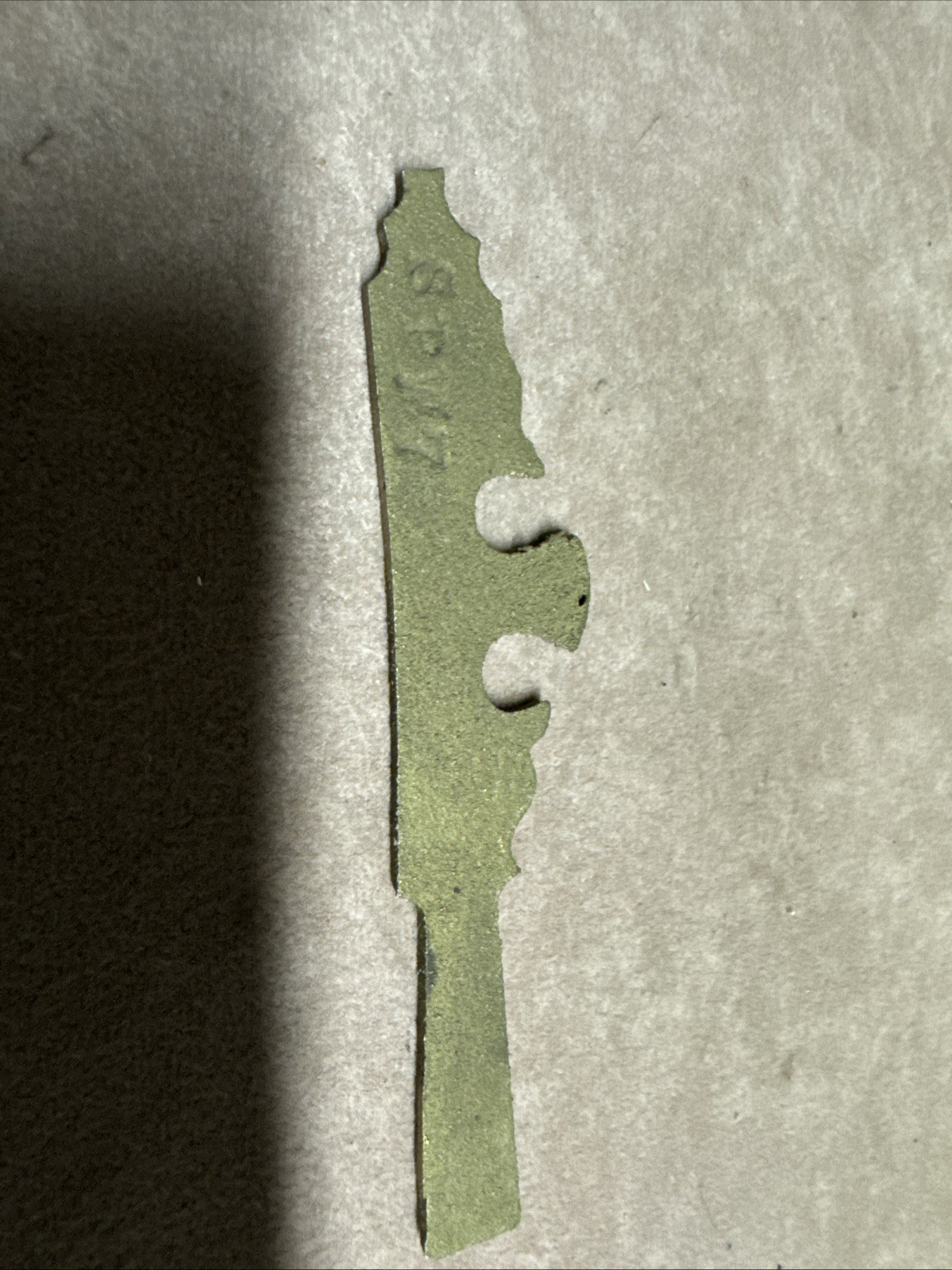 Brass Flintlock Side Plate