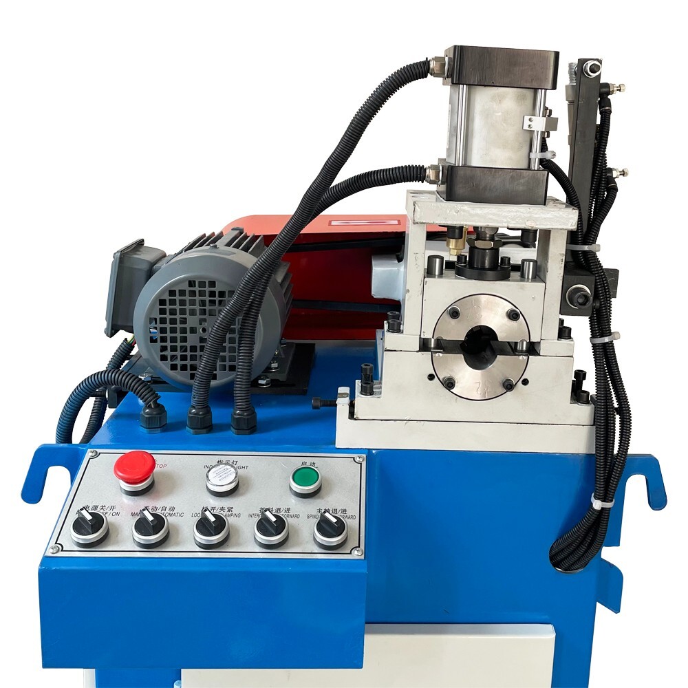 LDJ-60 Single End Air-operated Chamfering Bevelling Deburring Machine 220V