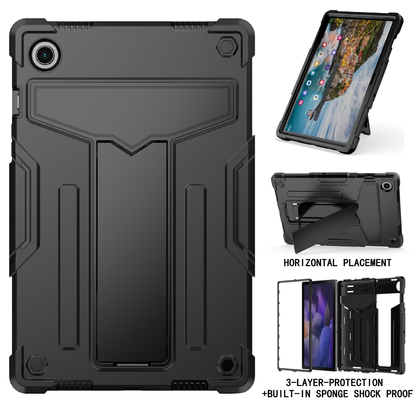 Shockproof Case For Samsung Galaxy Tab A11+ S11 S10 Lite S10 FE+ A9+Tablet Cover