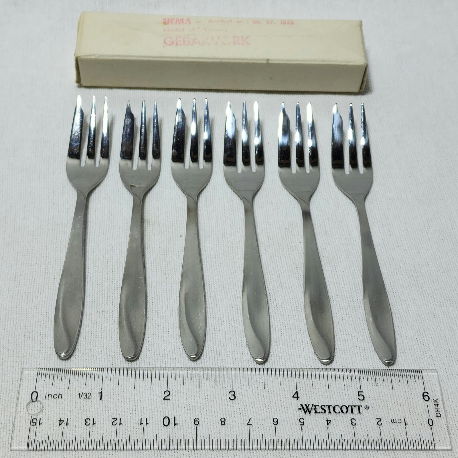 MCM Sola Massief Cake Forks