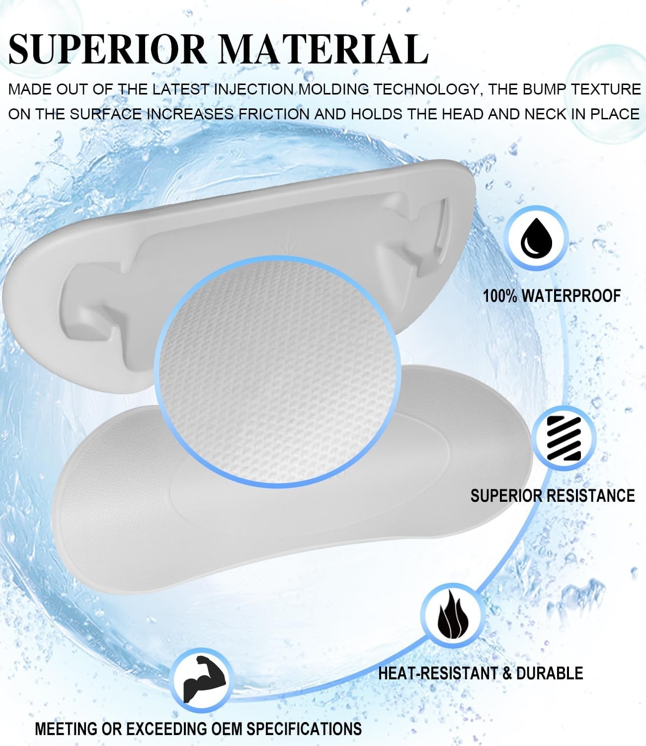 3PCS 74316 74317 Hot Tub Spa Pillow for 2007-2013 Hot Spring Highlife Aria Envoy