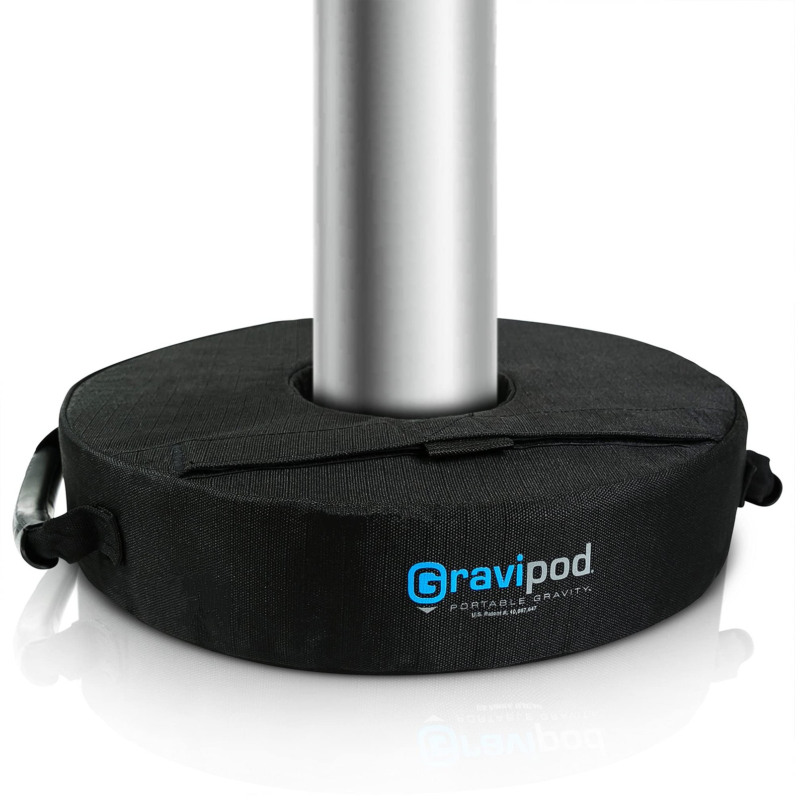 Gravipod 14" Mini Versatile Weight Bag Easy One-Step Split-Ring Setup Stabilize