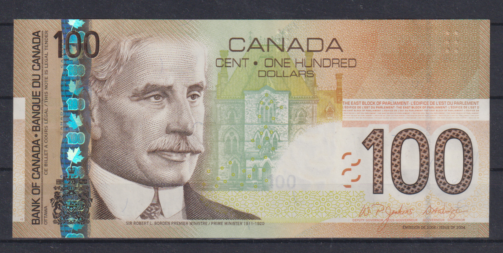 Canada 100 Dollars 2004 UNC &3
