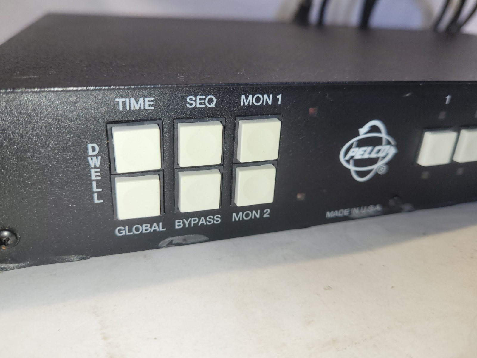 PELCO VA6212 SERIES SWITCHER VIDEO SECURITY Camera Box Selector