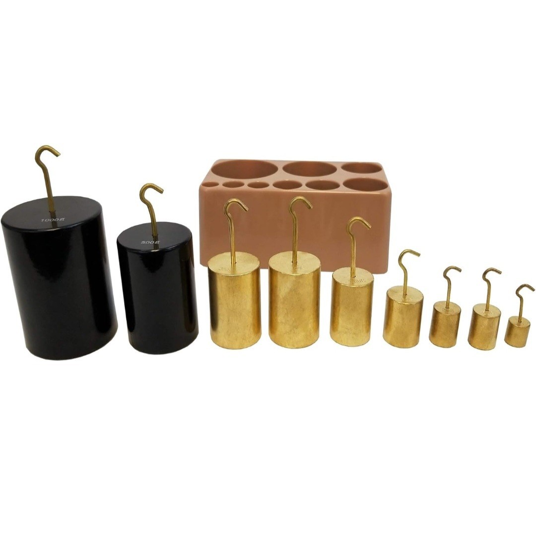 4-2500-1 Hooked Weight Set, Nine-Piece