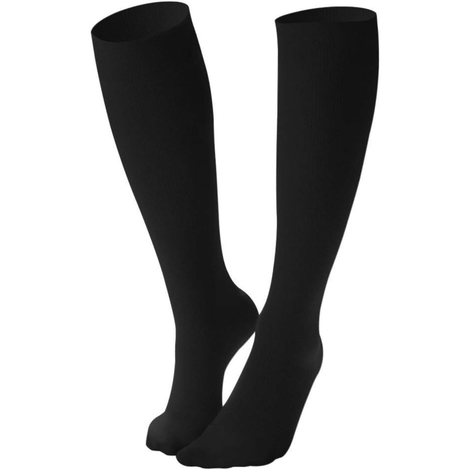 Dr Comfort Shape to Fit Compression Trouser Socks MEDIUM Womens Black 10-15 mmHg