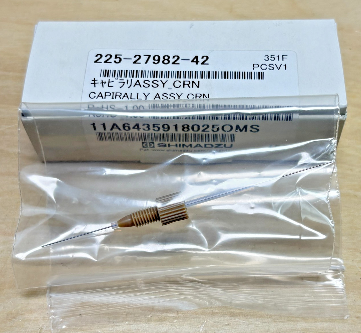 Shimadzu 225-27982-42 Capirally Assy CRN