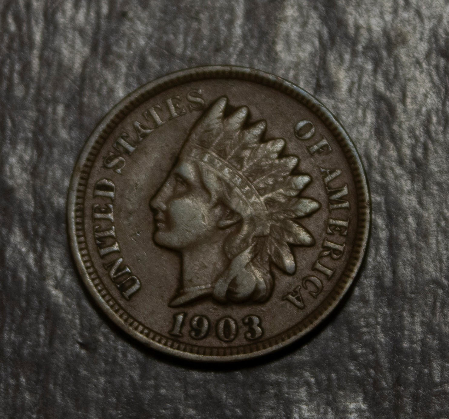 1903  Indian Cent Choice  VF   Lot F 749