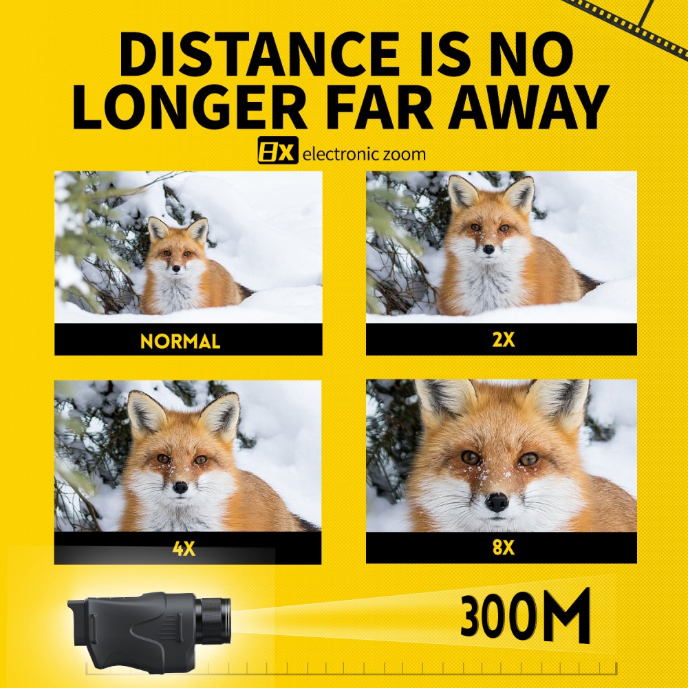 Monocular Night Vision Device, Hunting Rangefinder, Golf Rangefinder，best gift