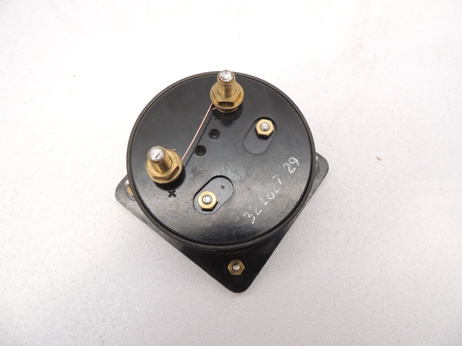 Vintage Lemaire Instruments 6cm Panel Meter 20µa FS w/ Mounting Hardware