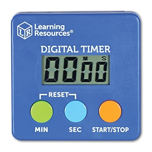 Digital Timer for Kids Magnetic Classroom Visual Stopwatch Count Up Down 100