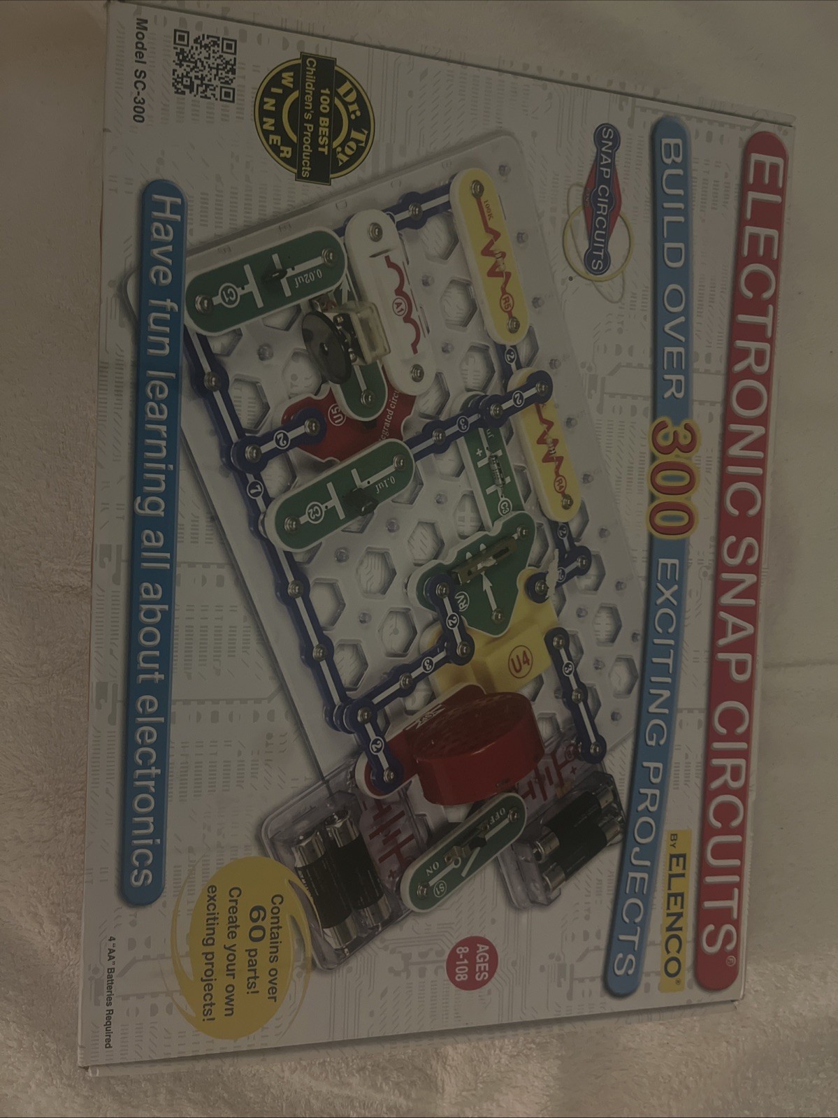 Elenco Snap Circuits SC300 Electronics Kit
