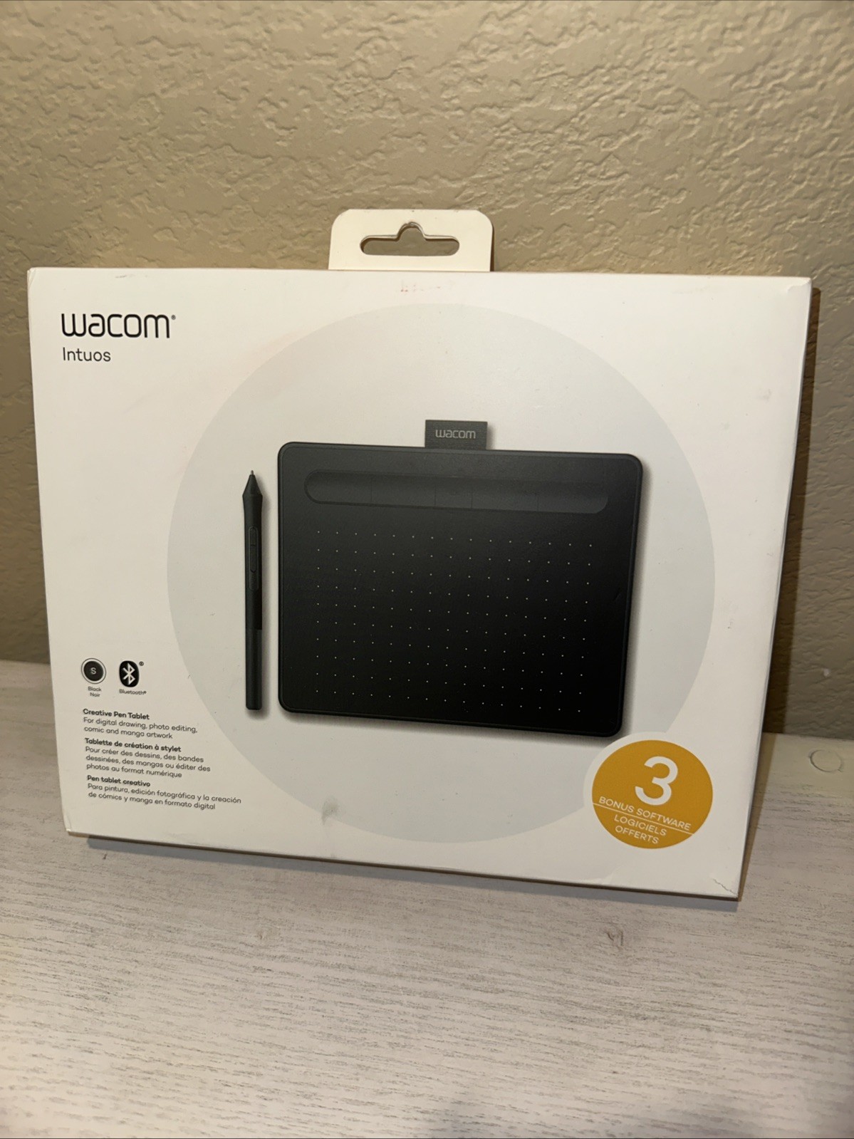 Wacom Intuos Graphics Tablet CTL-4100WL/K0-AA Bluetooth