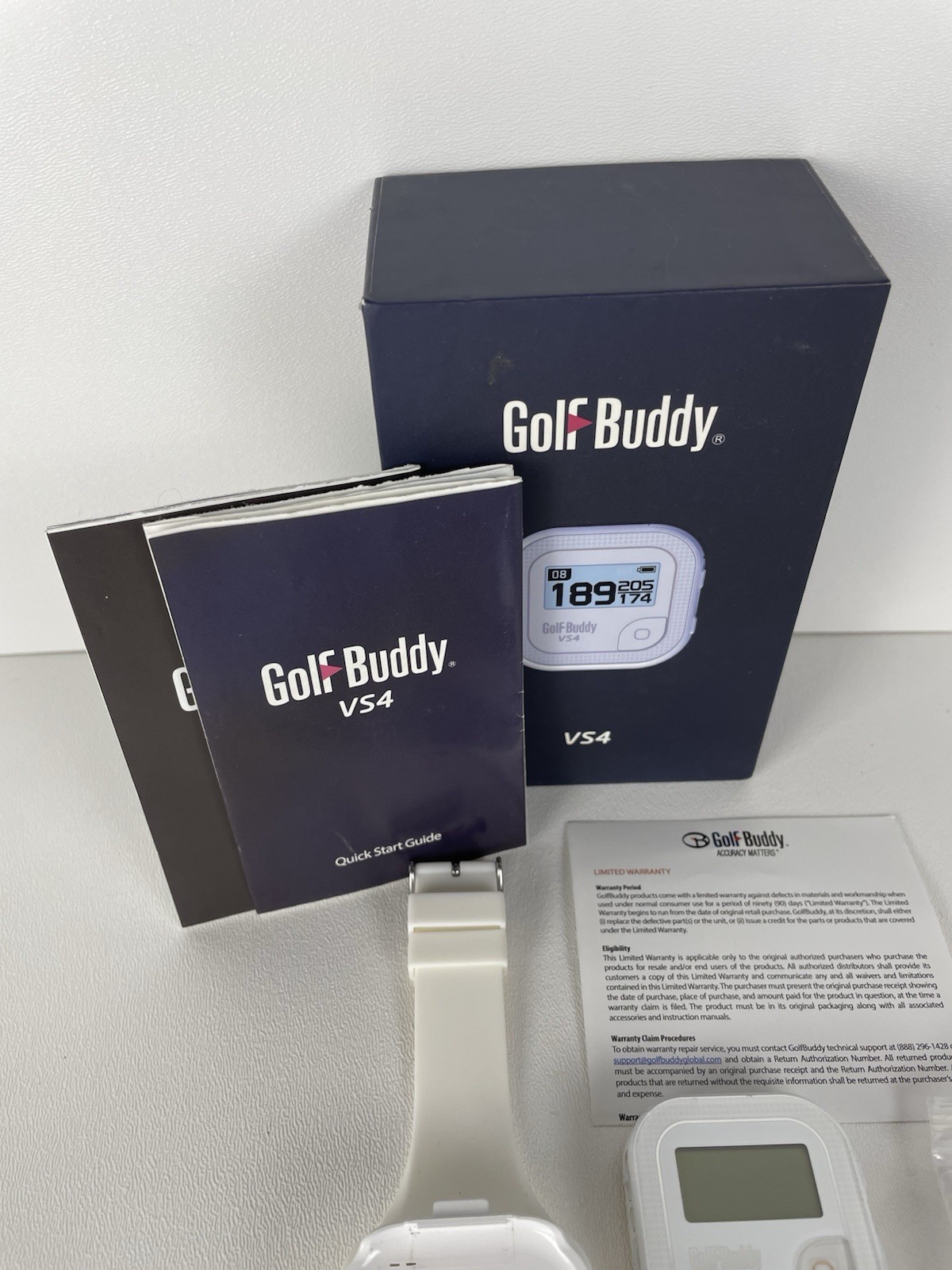 Golf Buddy VS4 GPS Rangefinder With Watch Strap
