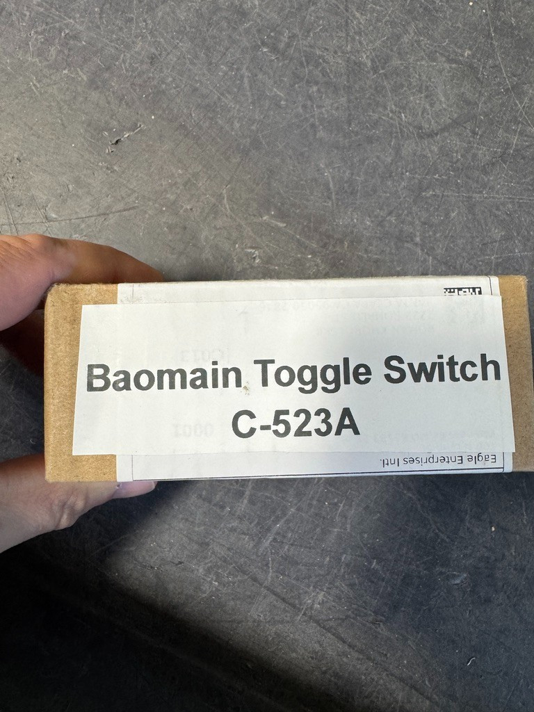 Banomain C-523A Toggle Switch New Old Stock