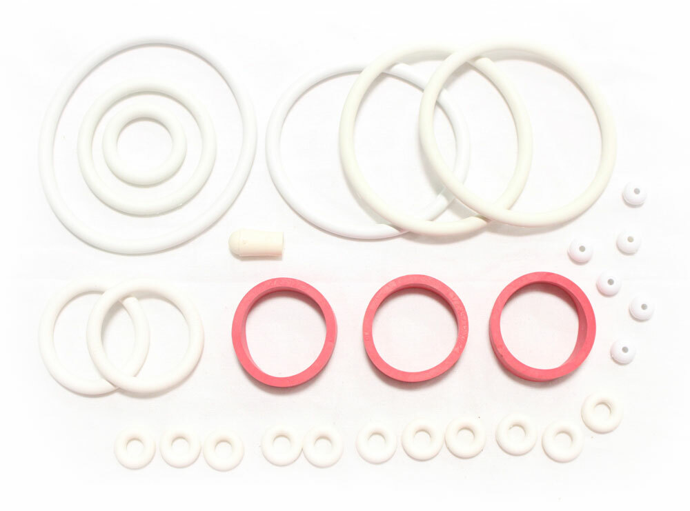 Sonic Mars Trek Pinball Machine Replacement Repair Rubber Ring Kit White