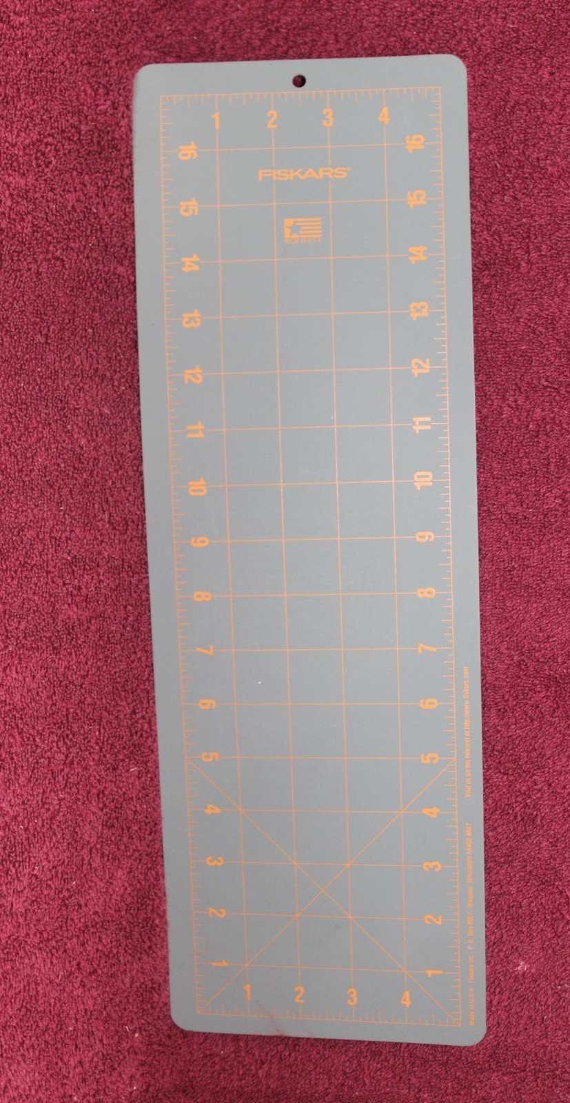 Fiskars Gray Cutting Mat 17x5