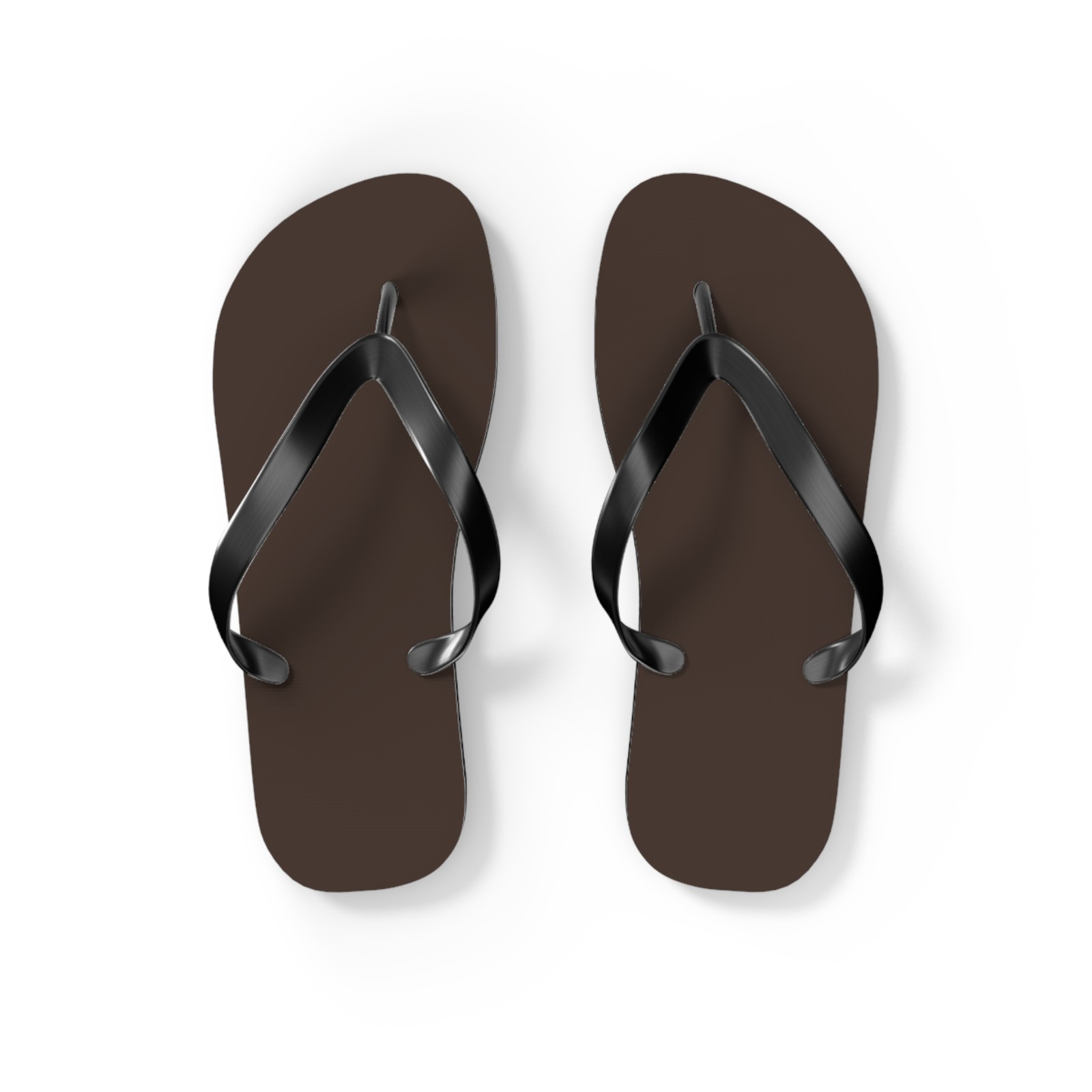 Dark Brown neutral Flip Flops, Sandals Slides, Summer Footwear, Brand New