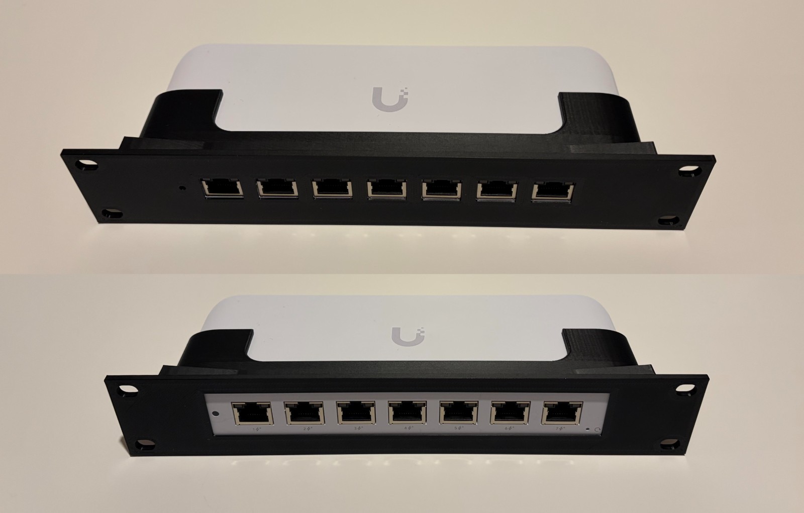 Ubiquiti USW Ultra 10" Rack Mount | PETG 3D Printed Bracket