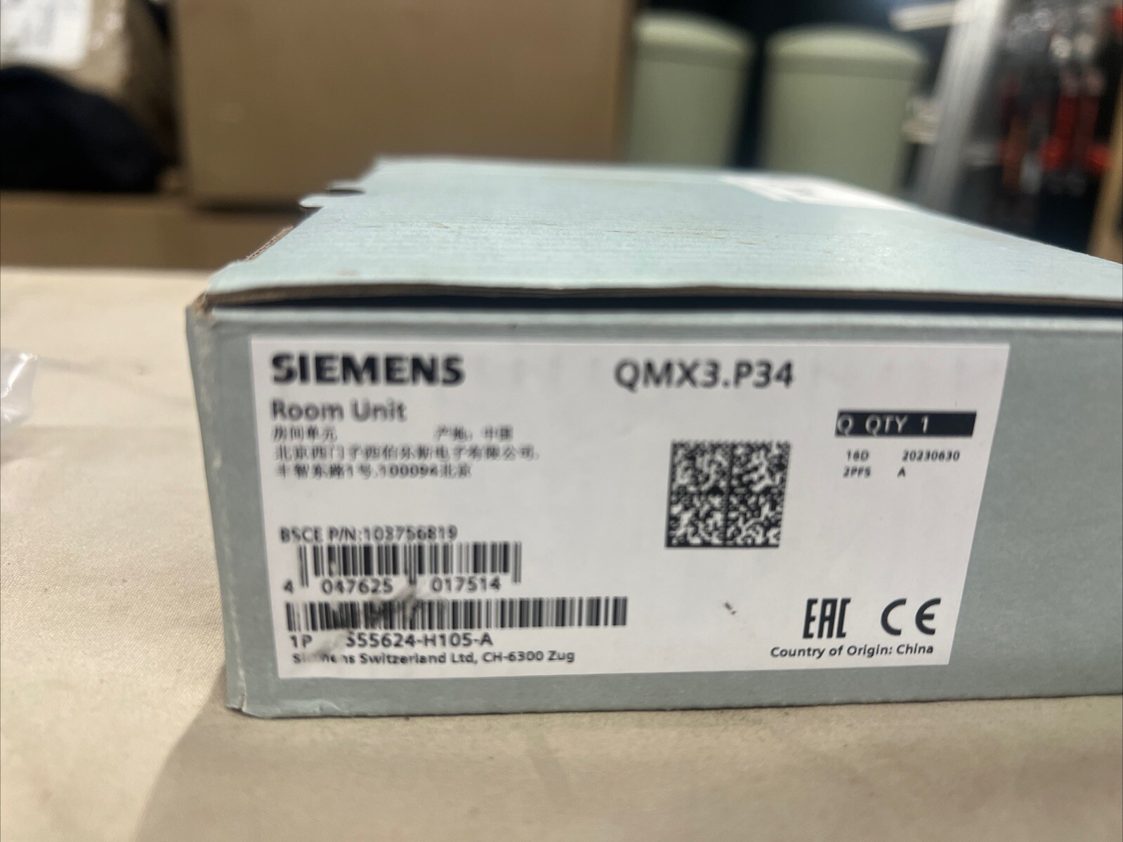 Siemens QMX3.P34 Temperature Sensor