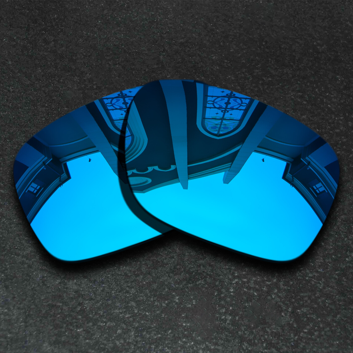 Polarized&Anti-Scratch Blue Replacement Lens For-Oakley Sylas OO9448 57MM