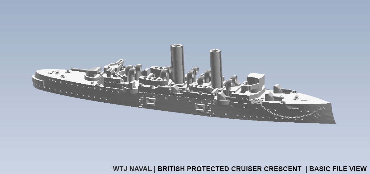 Crescent - UK Royal Navy - Pre Dreadnought Era - Wargaming - Axis and Allies - N