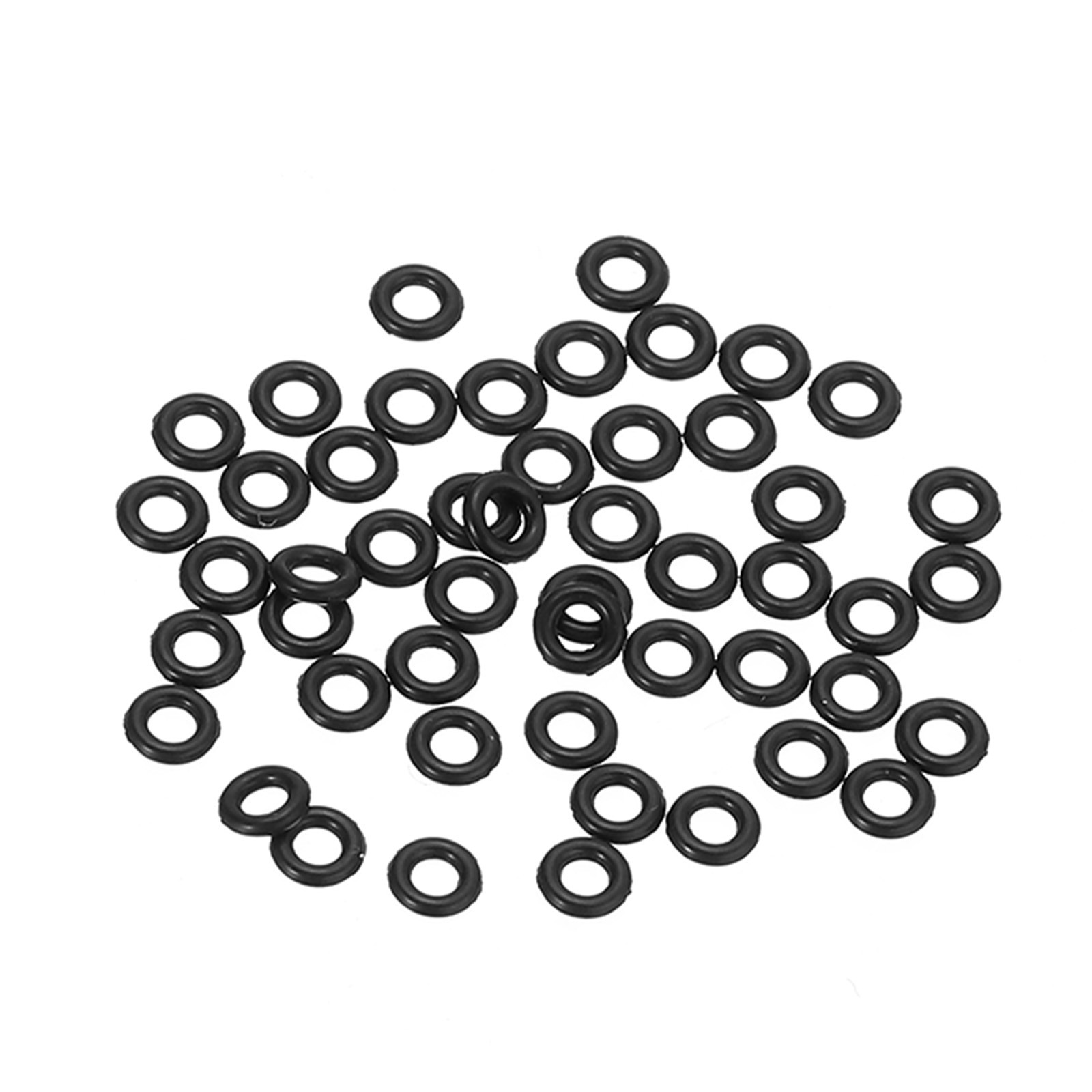 50 Pcs Dart Shaft O-Rings Non-Slip Dart Shaft Rubber O Ring Black