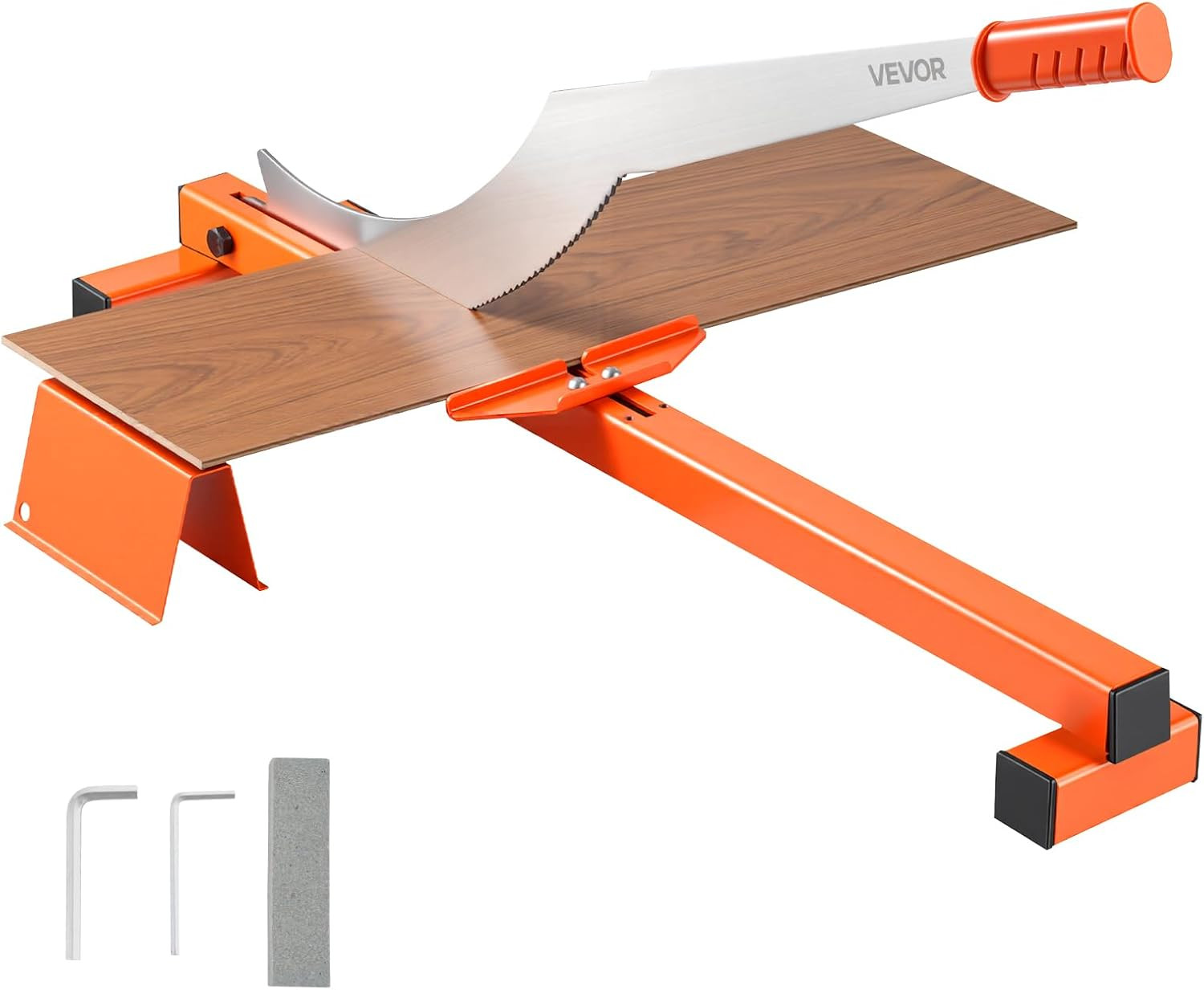 12 Inch Vinyl Floor Cutter, 10Mm Thick Laminate Flooring Cutter with Cutting Ang