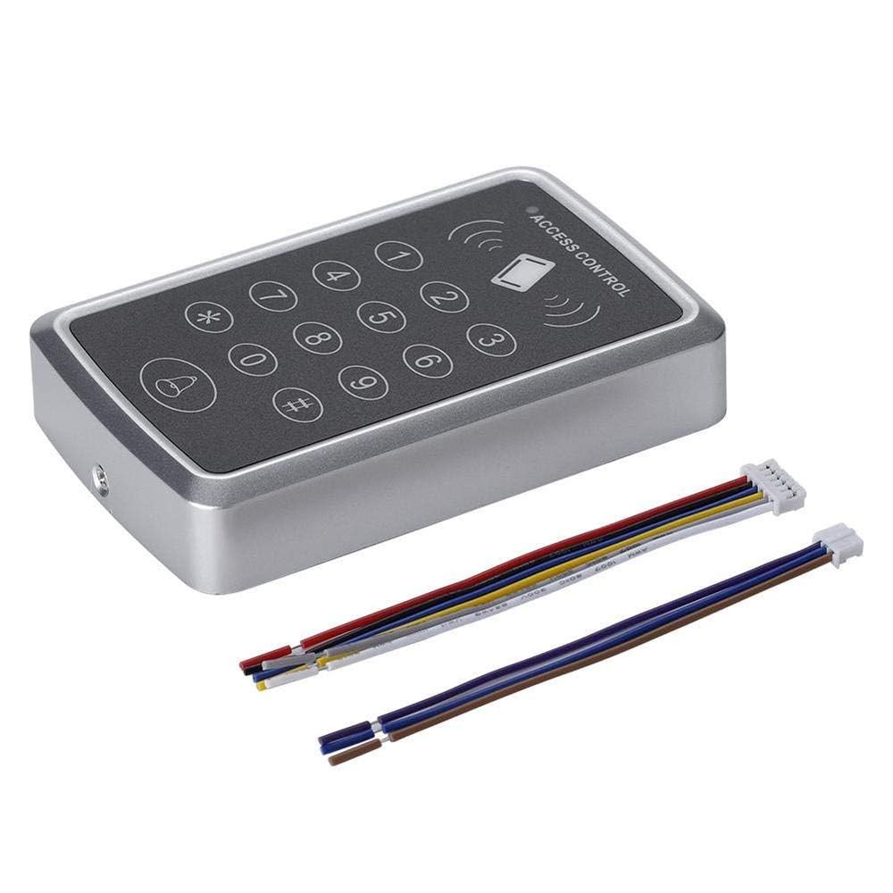 Door Access Control Keypad Stand-Alone Password RFID Reader with 5 Keyfobs