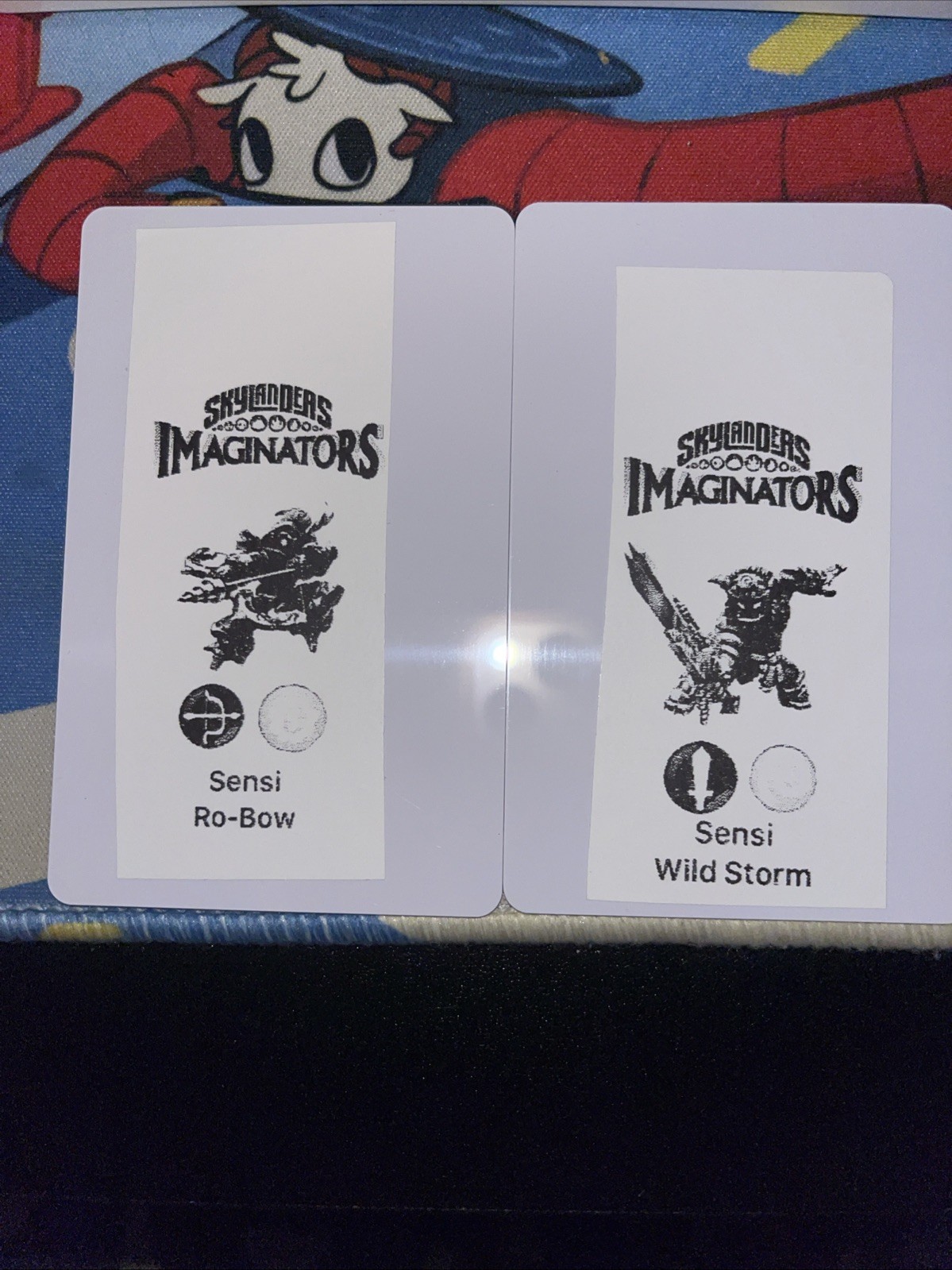 Skylander NFC cards Ro-Bow And Wild Storm Fully Functional In Game!