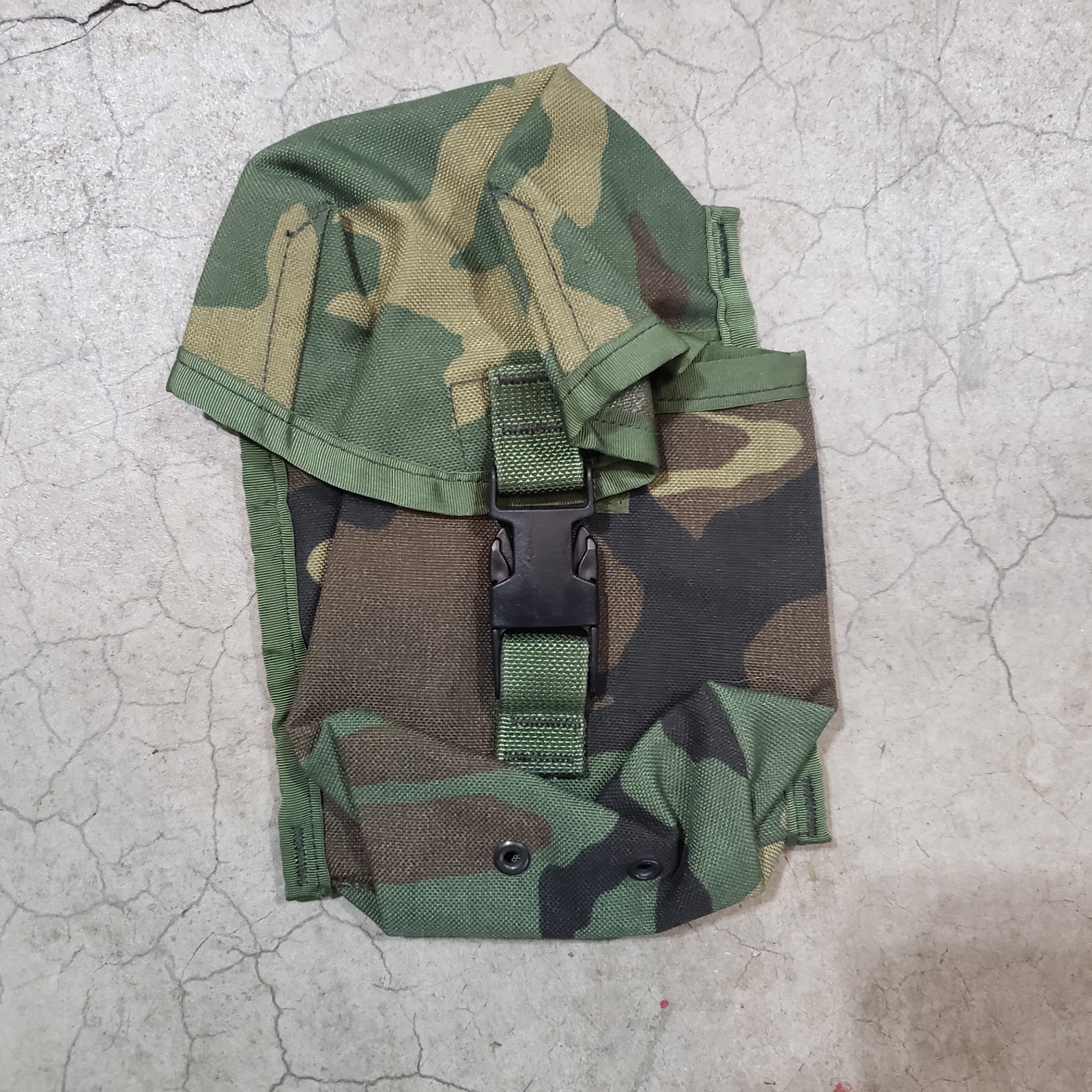 Safariland SPEAR ELCS 100rd M60 SAW Mag Magazine Utility Pouch M81 Woodland Camo