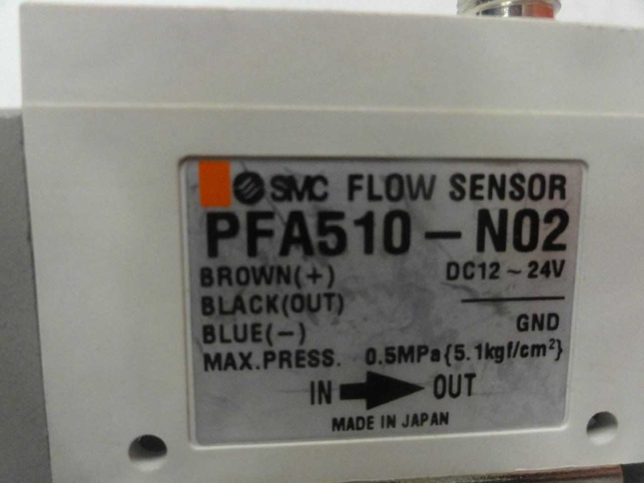 SMC PFA510-N02 Flow Sensor