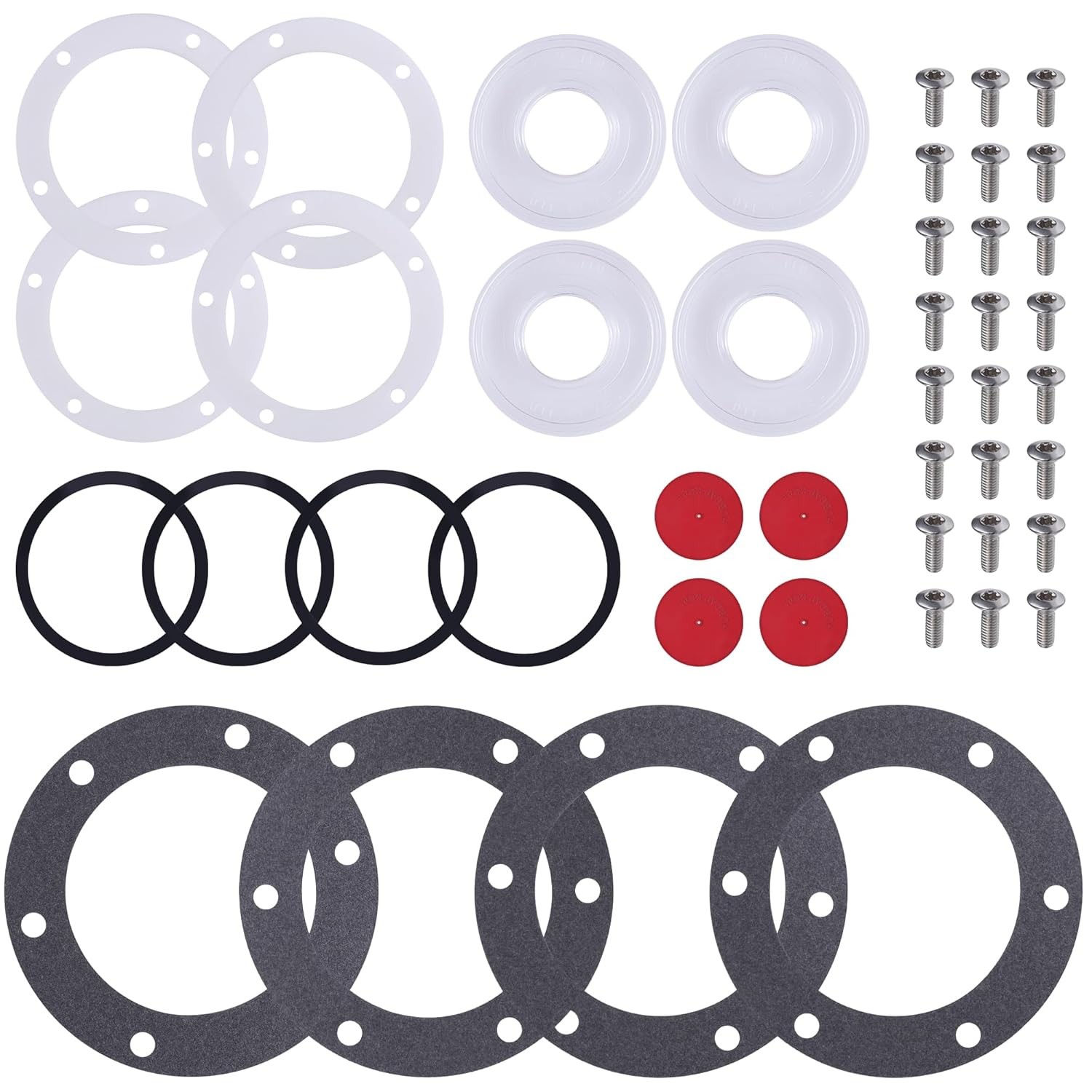 4 Pack 3595999 Hub Cap Window Cover Kit for 3434024 Hub Caps 359-5999 Hubcap