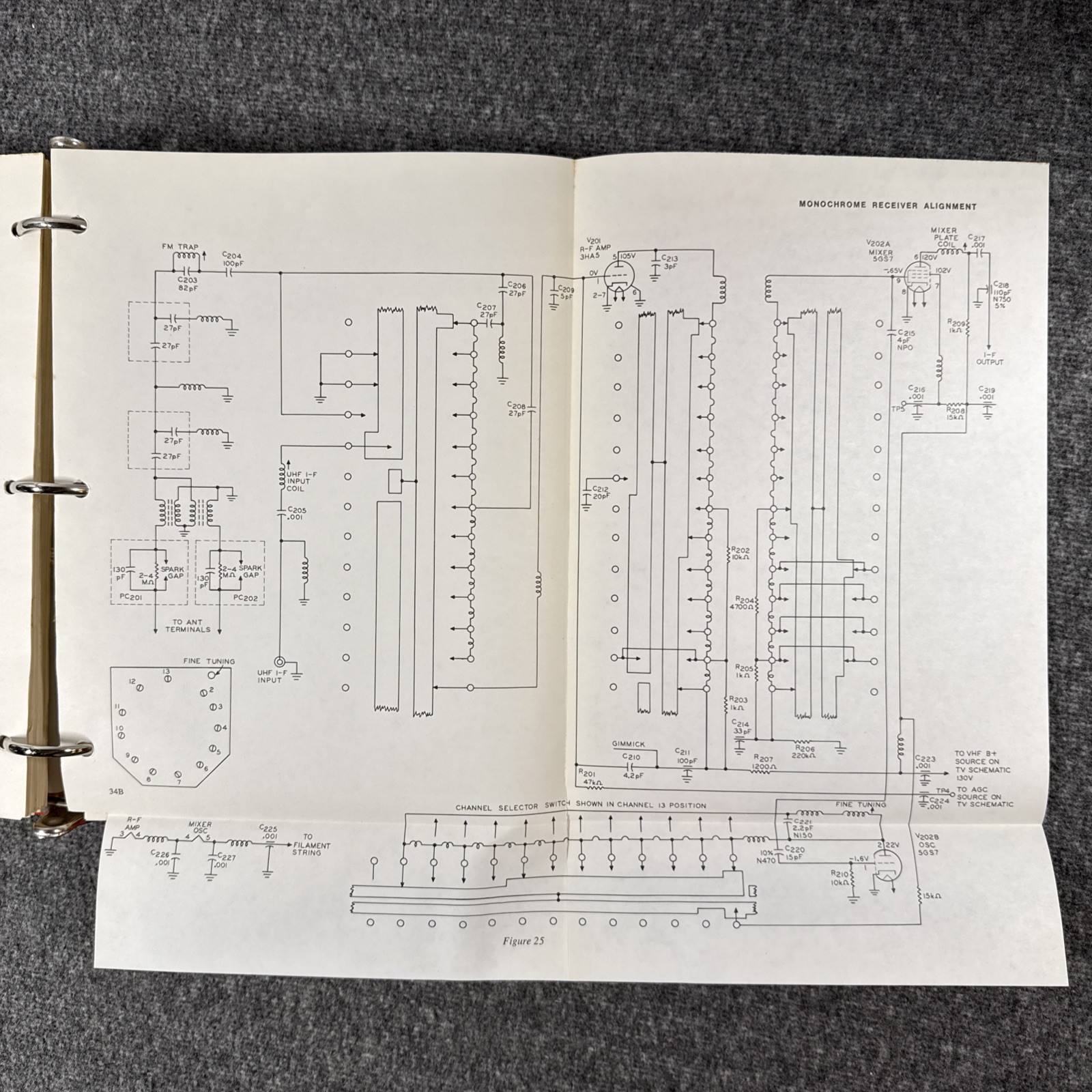 Bell & Howell Schools DeVRY Electronics Television Serving Course 831 - 10 Parts