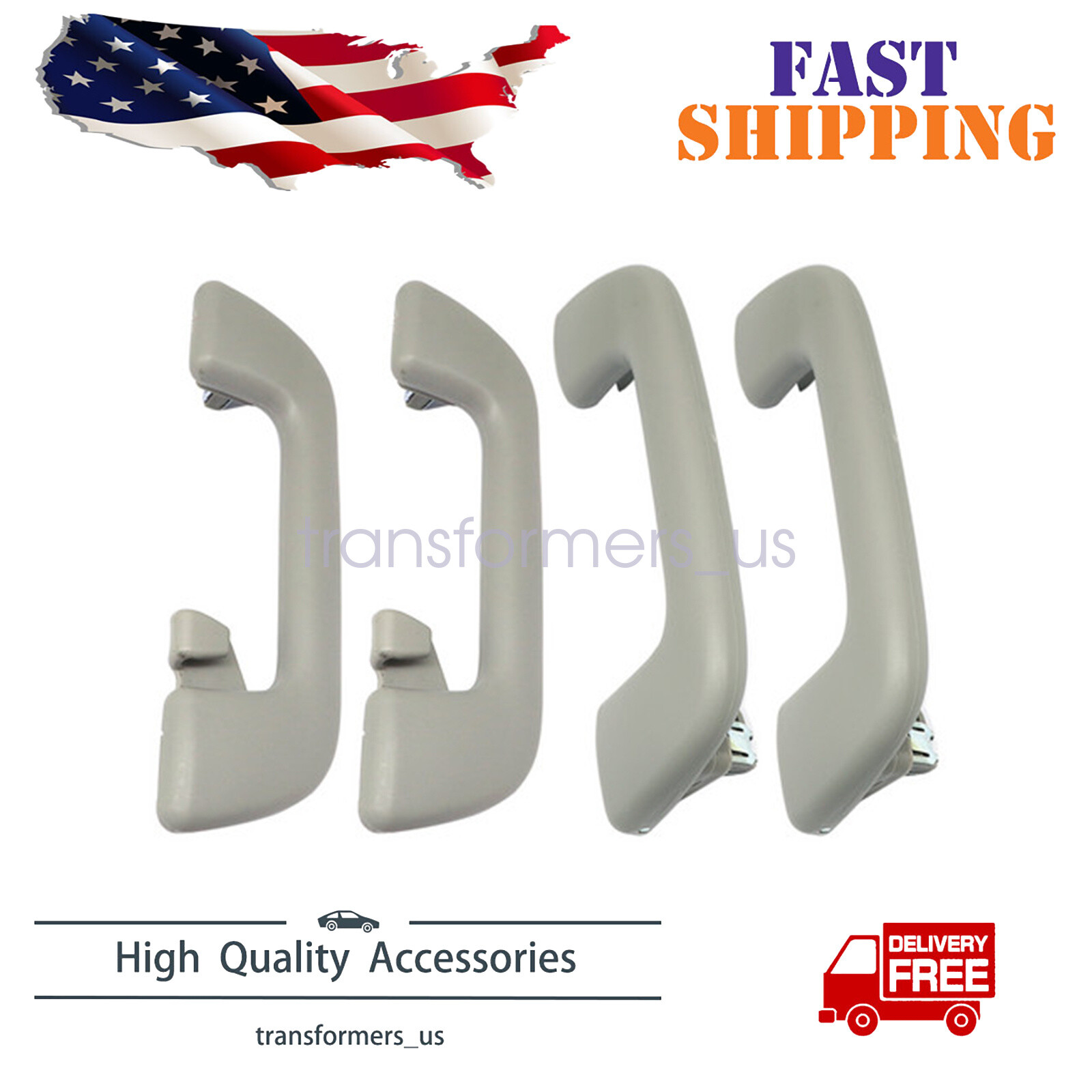 Front +Rear Inner Roof Ceiling Pull Handle Grab For Toyota Corolla Yaris Rav4 4x