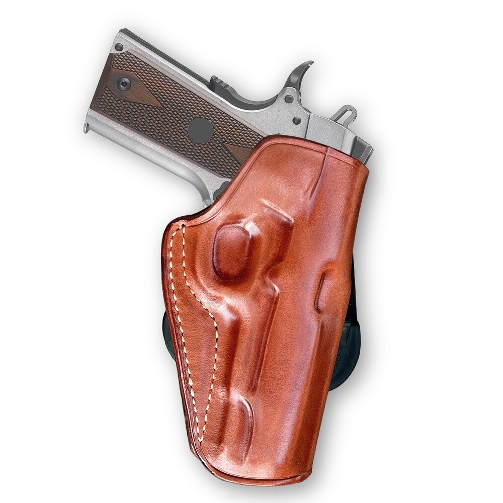 OWB Paddle Holster Fits Springfield 1911 Emissary .45ACP 4.25" Non-Railed #1671#