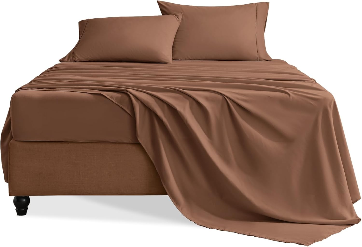 Twin Sheet Set, 3 Piece Hotel Luxury Soft Microfibre Sheet Set