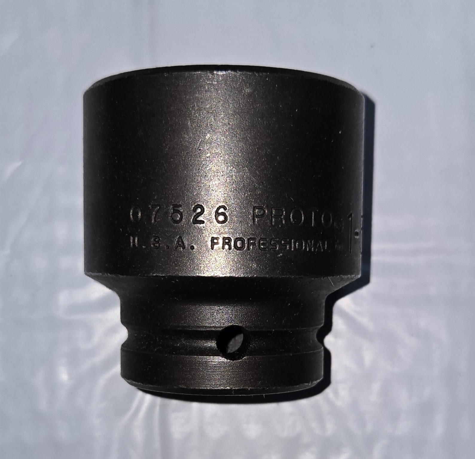 PROTO PROFESSIONAL 07526 IMPACT SOCKET, 1-5/8" X 3/4" DRIVE 6 POINT USA