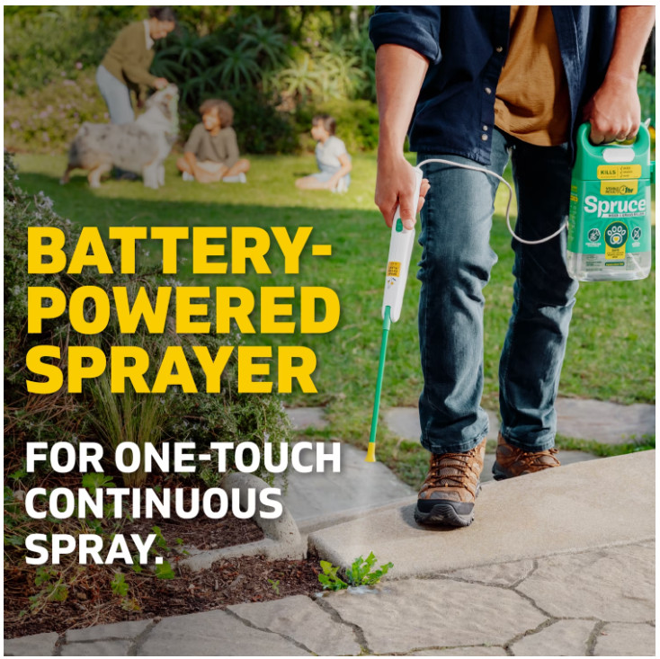Spruce Weed and Grass Killer Power Spray Starter Kit, 64 oz